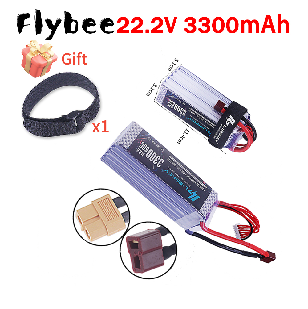 Brand NEW 3300mah 22.2V 60C 6S - Drone Racing Battery recension och pris