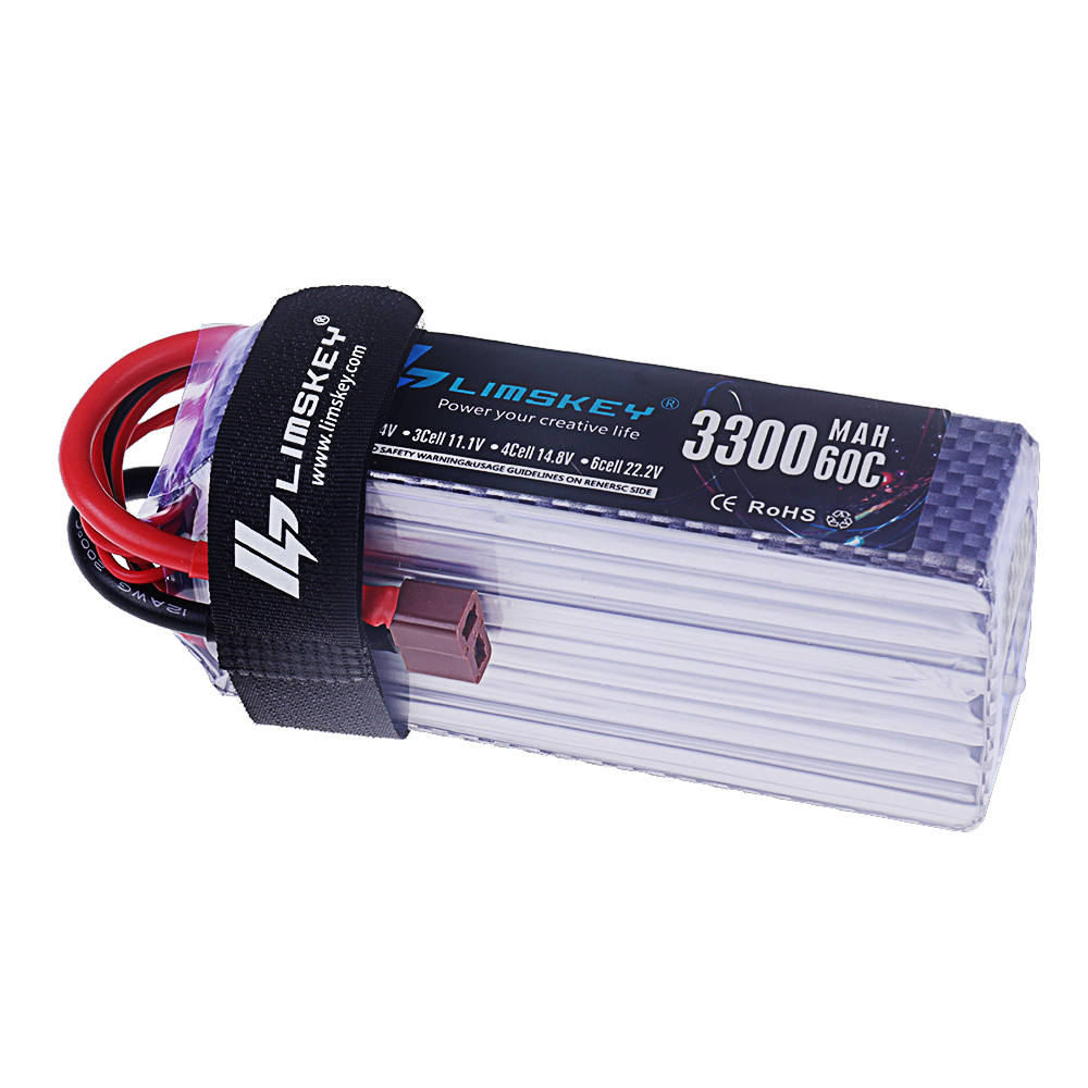 Brand NEW 3300mah 22.2V 60C 6S - Drone Racing Battery recension och pris