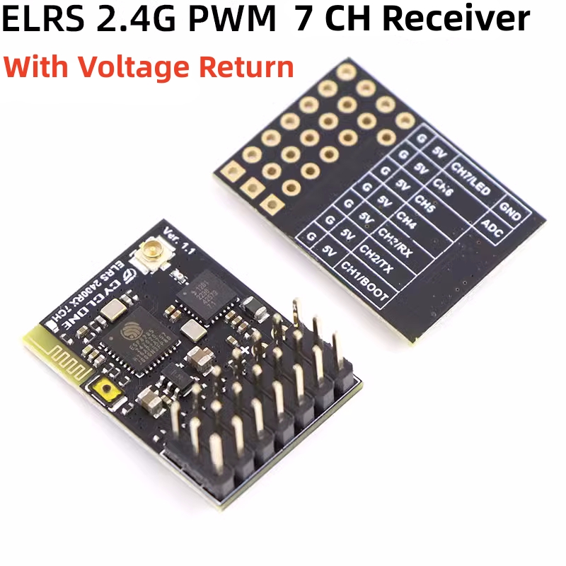 ELRS 2.4G PWM 7CH 6CH CRSF Rec - Drone Racing Receiver recension och pris